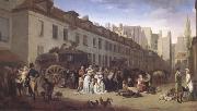 Louis Leopold  Boilly THe Arrival of a Coach (mk05) China oil painting reproduction